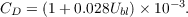                      -3
CD = (1+ 0.028Ubl)× 10  .
                                                                                          
                                                                                          

